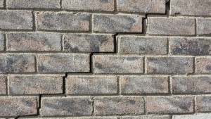 brick cracking can be another sign of foundation repairs needed
